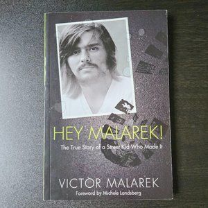 Hey Malarek! by Victor Malarek‎ - Paperback - SIGNED